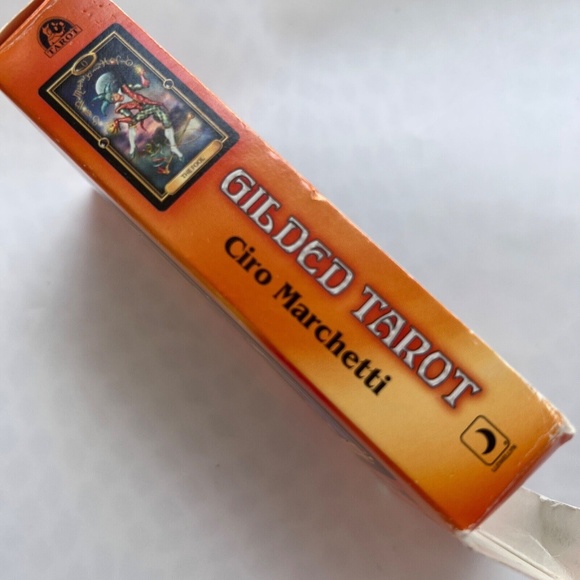 Gilded Tarot by Ciro Marchetti Tarot Deck 78 Cards Divinatory Occult Metaphysics - Picture 3 of 8